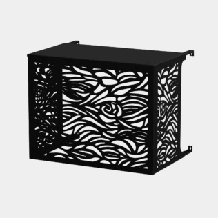 Cache climatiseur - Roseraie