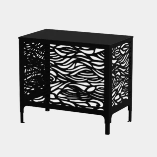 Cache climatiseur - Roseraie