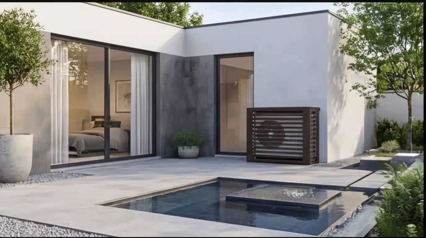 CCLIM-EXT-LINEARIS-B-MUR(3) Cache climatiseur extérieur fixation murale, motif Linéaris-3