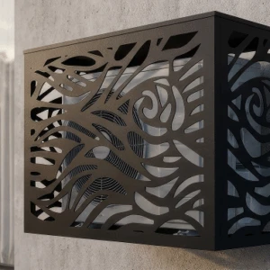 CCLIM-EXT-BRISE-MUR-N Cache climatiseur en maison extérieur-1