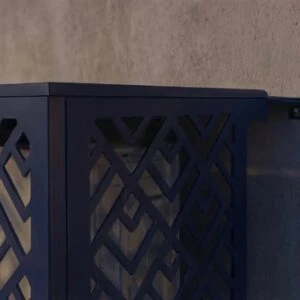 Cache climatiseur extérieur fixation murale Fuji-2