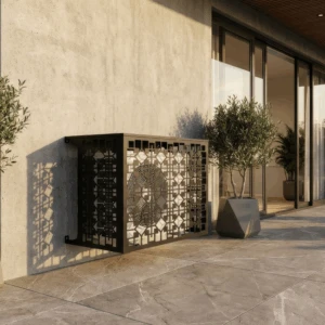 CCLIM-EXT-KYOTO-N-MUR(2)-48ec-41e1-836f-a71702c15348 Cache climatiseur extérieur fixation murale, motif Kyoto-2