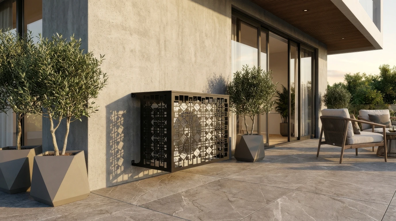 CCLIM-EXT-KYOTO-N-MUR(2)-48ec-41e1-836f-a71702c15348 Cache climatiseur extérieur fixation murale, motif Kyoto-2